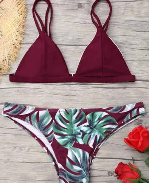 Biquíni feminino com bojo estampa tropical - imagem 10