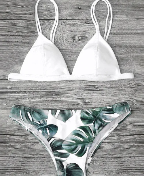 Biquíni feminino com bojo estampa tropical - imagem 5