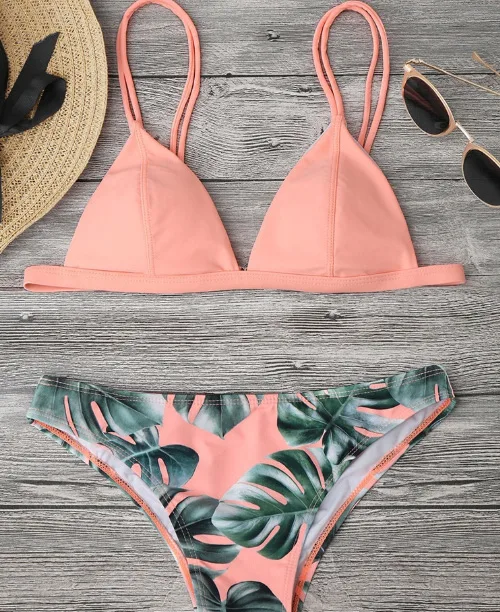 Biquíni feminino com bojo estampa tropical - imagem 7