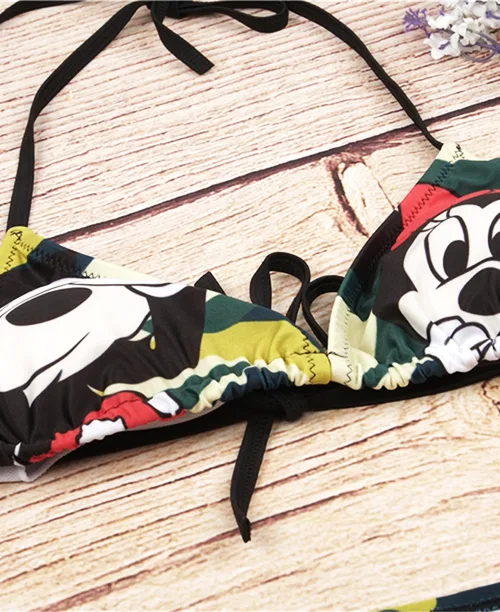 Biquini cortininha estampa do Mickey Mouse - imagem 5