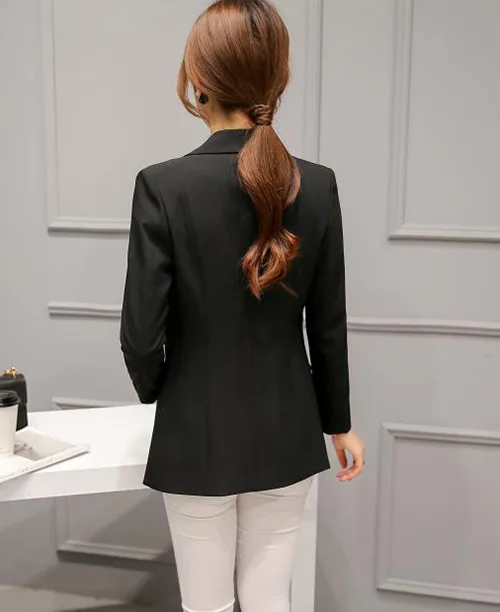 Blazer feminino slim fit acinturado colorido - imagem 7
