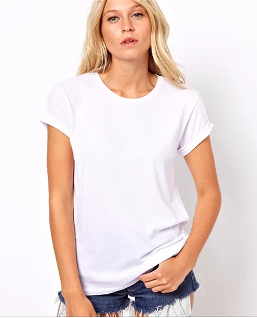 Blusa feminina manga curta básica  asa recortada - imagem 6