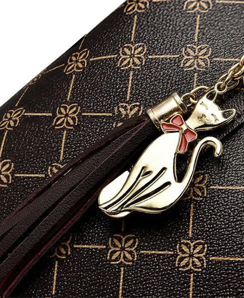 Bolsa feminina média de couro sintético - imagem 10