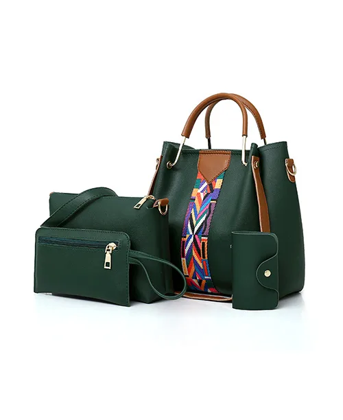 Bolsa de ombro feminina em couro sintético - imagem 6