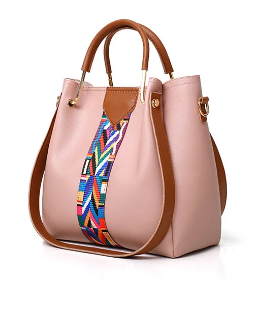 Bolsa de ombro feminina em couro sintético - imagem 9