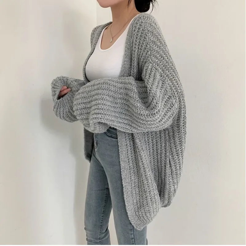 Cardigan feminino de tricot - imagem 9