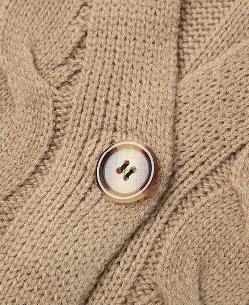 Cardigan feminino longo de tricot - imagem 18