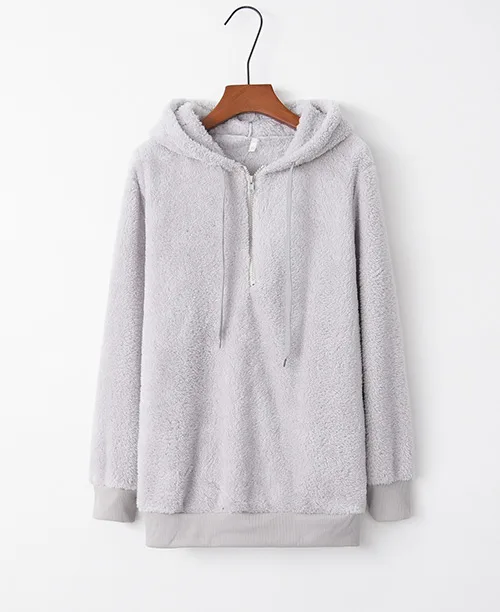 Casaco feminino de inverno com lã sintética - imagem 10