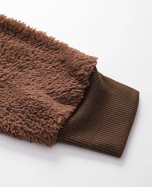 Casaco feminino de inverno com lã sintética - imagem 17