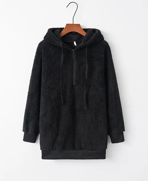 Casaco feminino de inverno com lã sintética - imagem 12