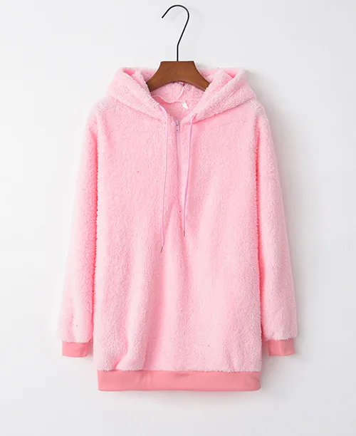 Casaco feminino de inverno com lã sintética - imagem 11
