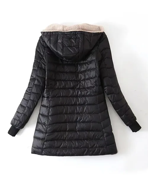 Casaco feminino puffer alongado - imagem 5
