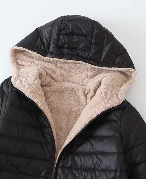 Casaco feminino puffer alongado - imagem 9
