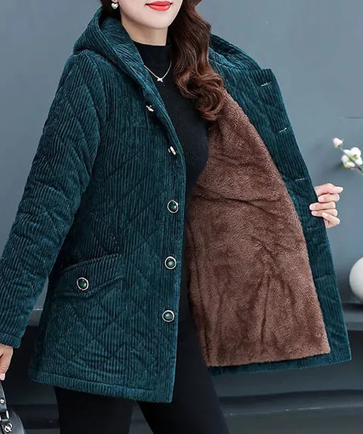 Casaco de frio feminino forrado por dentro - imagem 4