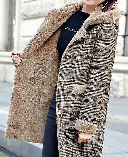 Casaco alongado feminino de inverno - imagem 3
