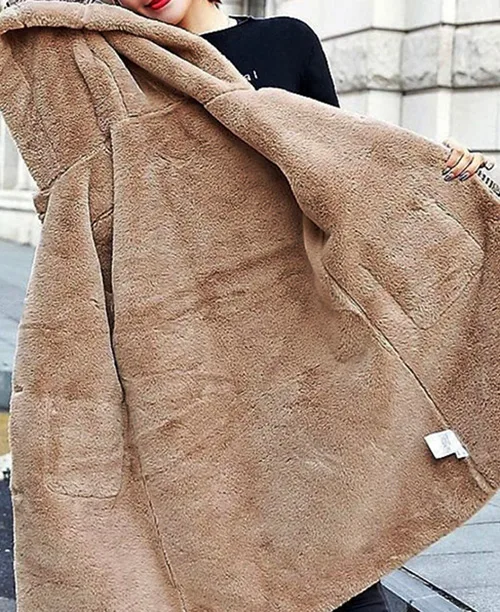 Casaco alongado feminino de inverno - imagem 5