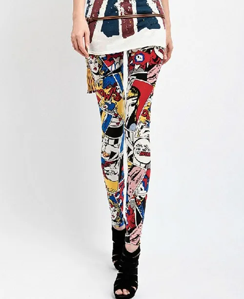 Legging estampa de desenho animado - imagem 1