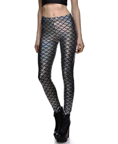 Legging estampa sereia metalizada - imagem 6