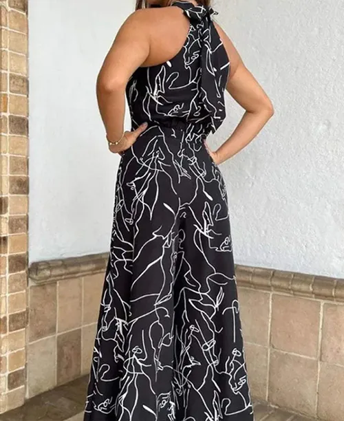 Macacão feminino longo pantalona - imagem 8