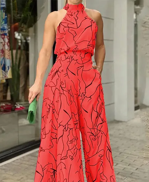 Macacão feminino longo pantalona - imagem 6