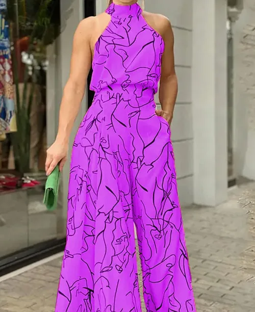 Macacão feminino longo pantalona - imagem 5