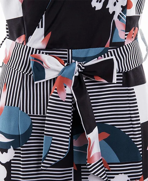 Macacão feminino longo estampa floral - imagem 3