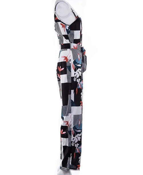 Macacão feminino longo estampa floral - imagem 5