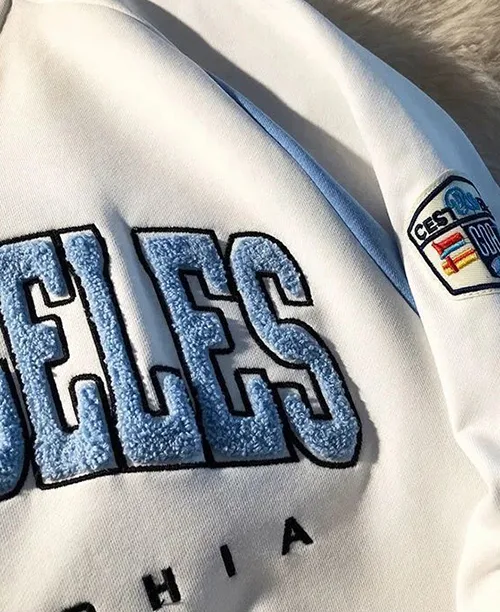 Moletom feminino fechado estampa Los Angeles - imagem 7