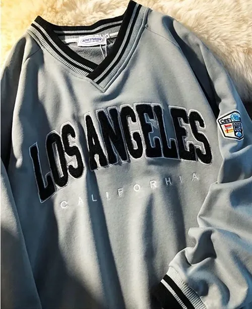Moletom feminino fechado estampa Los Angeles - imagem 3