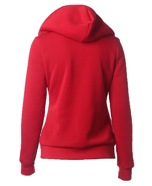 Moletom feminino com zíper - imagem 5