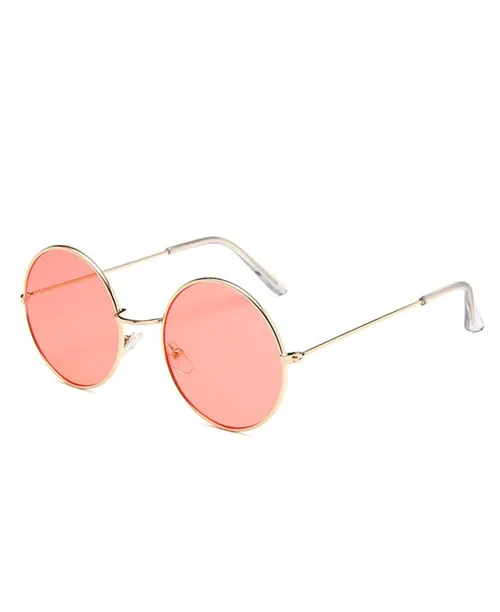 Óculos de sol feminino redondo lente transparente - imagem 4