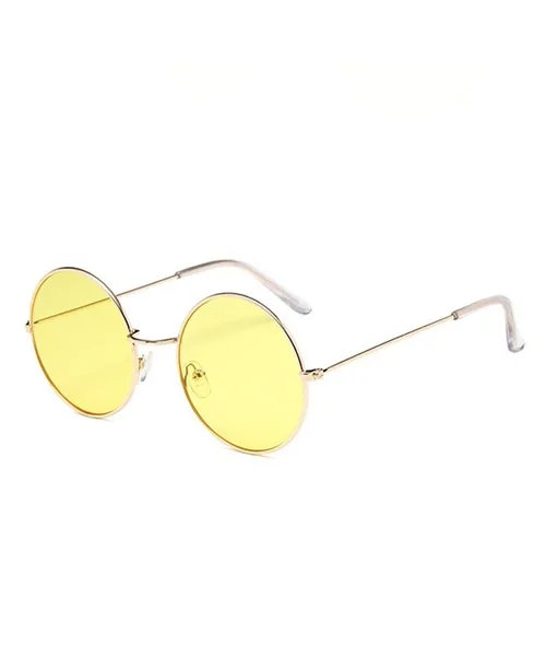 Óculos de sol feminino redondo lente transparente - imagem 5