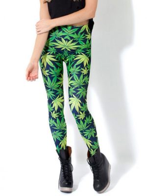 Legging com estampa Marijuana (5)