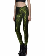 Legging estampa sereia metalizada