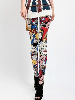 Legging estampa de desenho animado