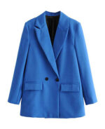 Blazer feminino alfaiataria alongado