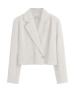 Blazer feminino curto