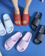 Chinelo slide nuvem feminino várias cores