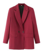 Blazer feminino alfaiataria alongado